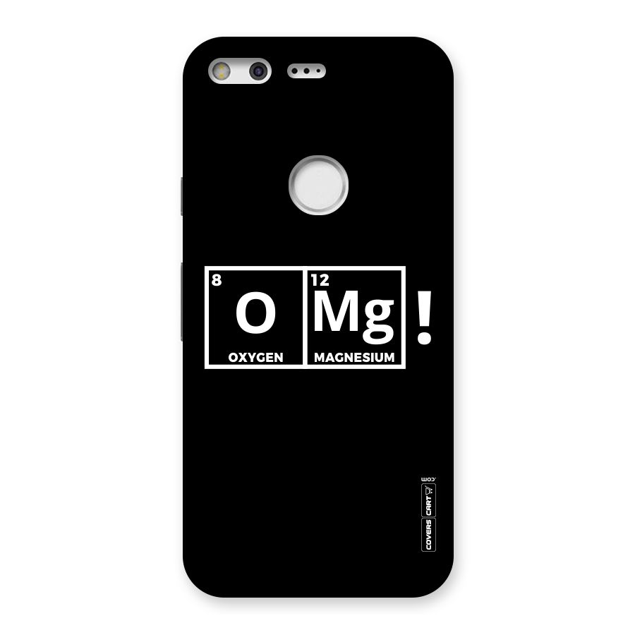 OMG Chemistry Pun Back Case for Google Pixel