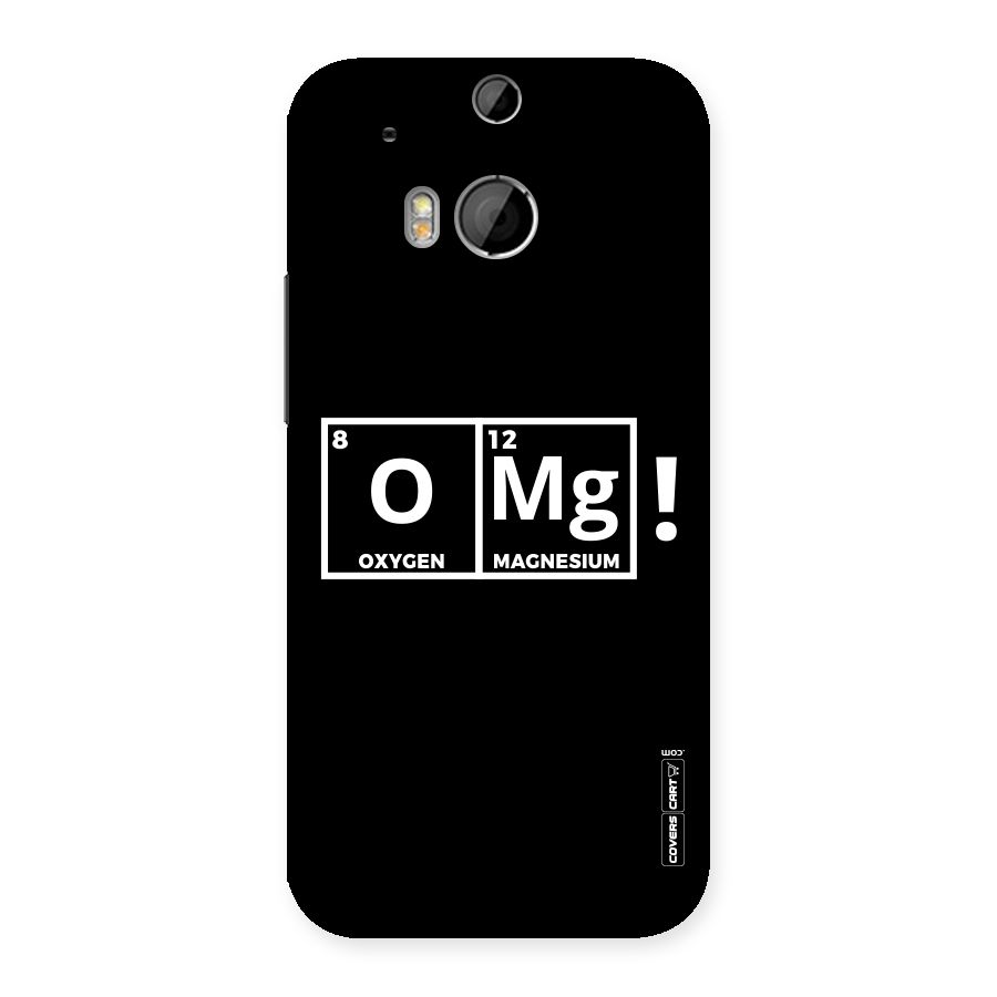 OMG Chemistry Pun Back Case for HTC One M8