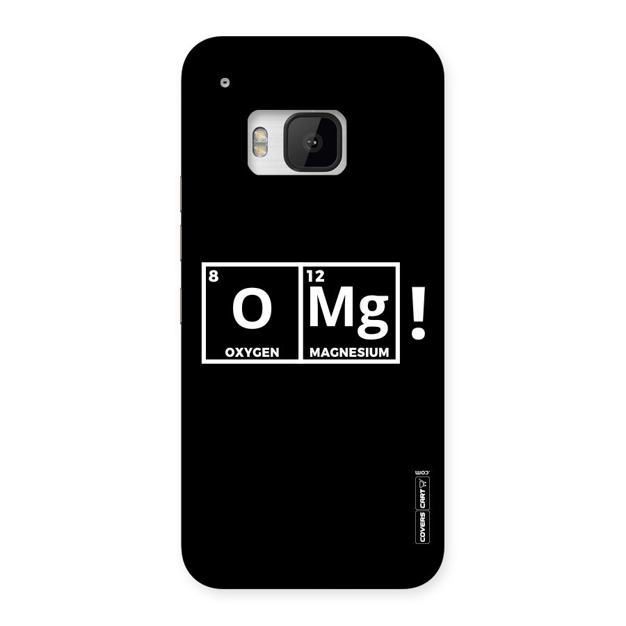 OMG Chemistry Pun Back Case for HTC One M9