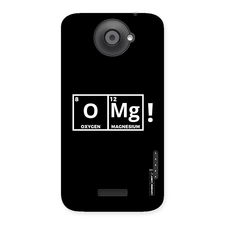 OMG Chemistry Pun Back Case for HTC One X
