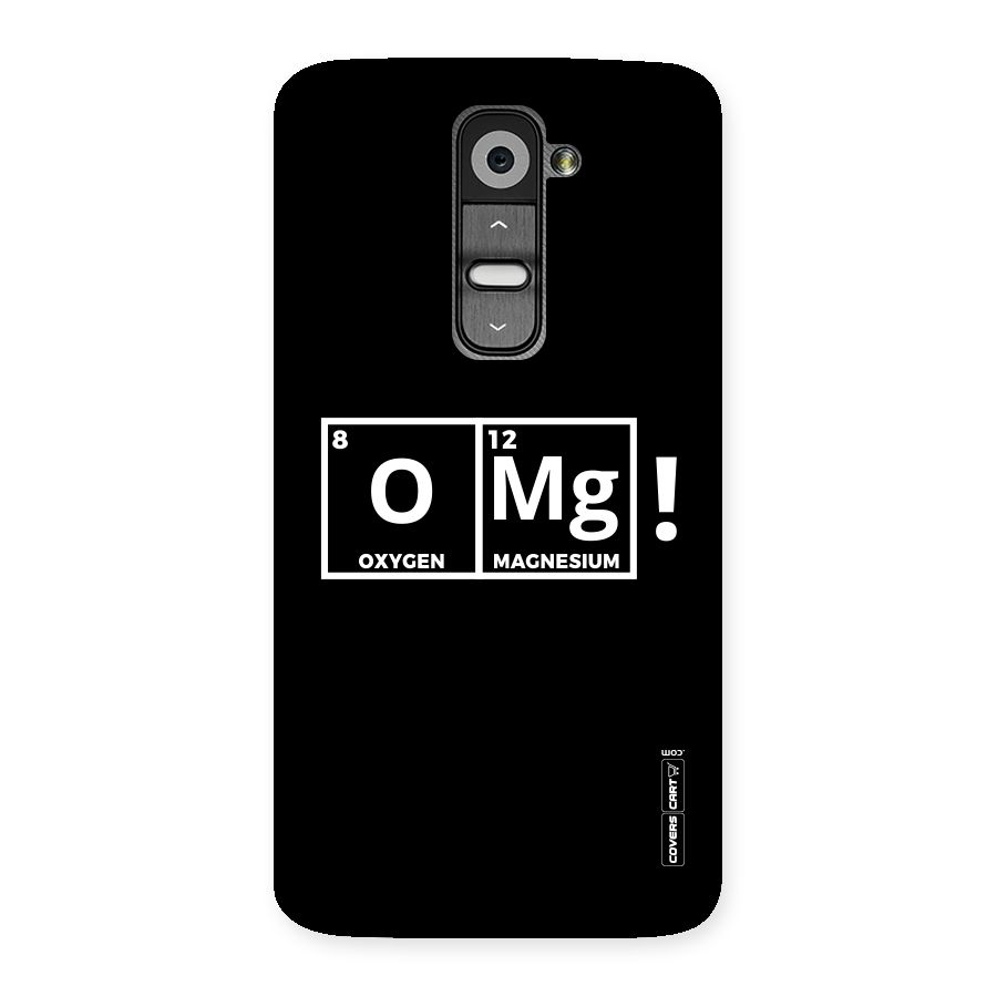 OMG Chemistry Pun Back Case for LG G2