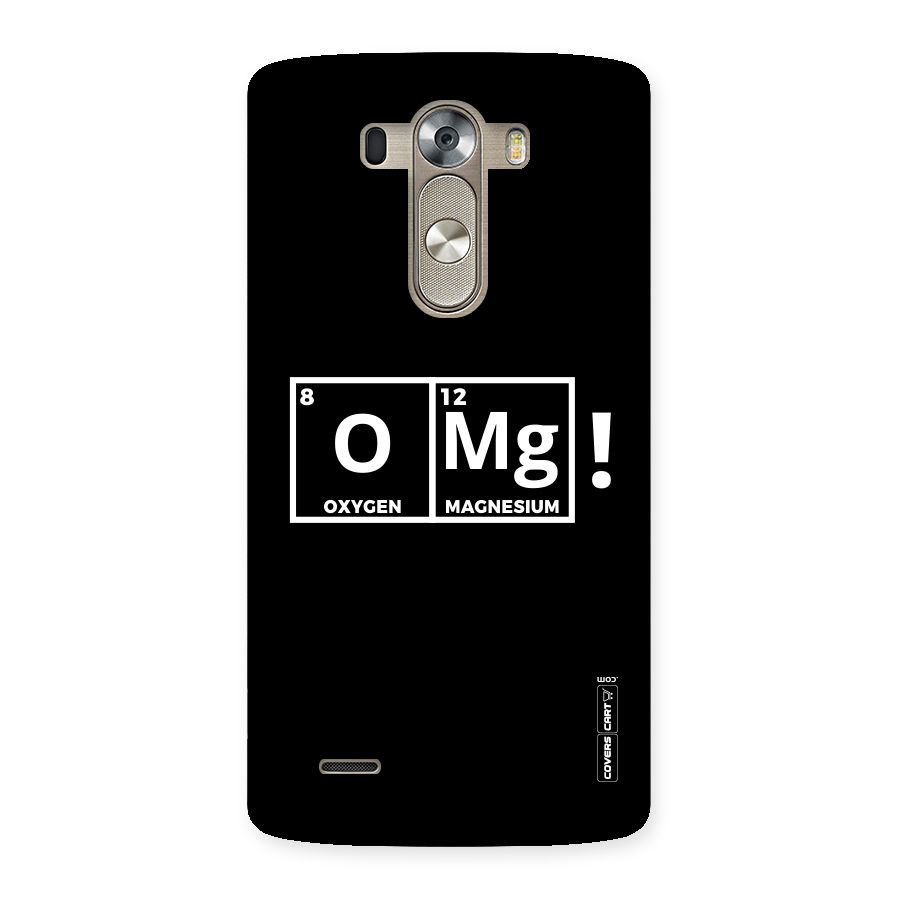 OMG Chemistry Pun Back Case for LG G3