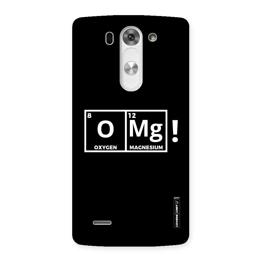 OMG Chemistry Pun Back Case for LG G3 Mini