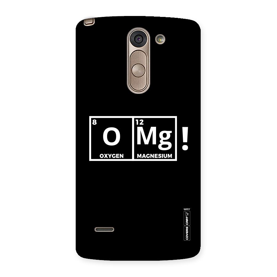OMG Chemistry Pun Back Case for LG G3 Stylus