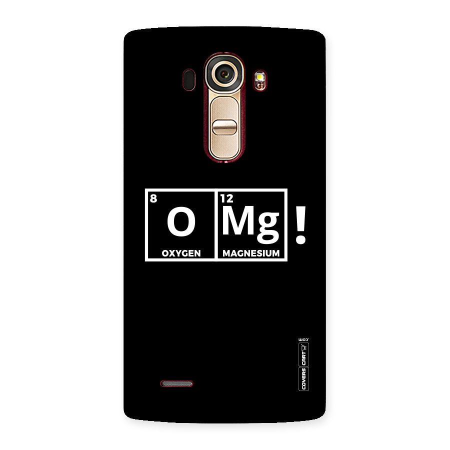 OMG Chemistry Pun Back Case for LG G4