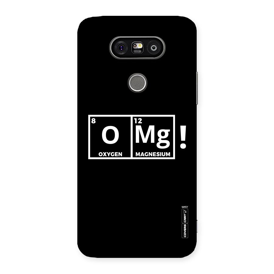 OMG Chemistry Pun Back Case for LG G5