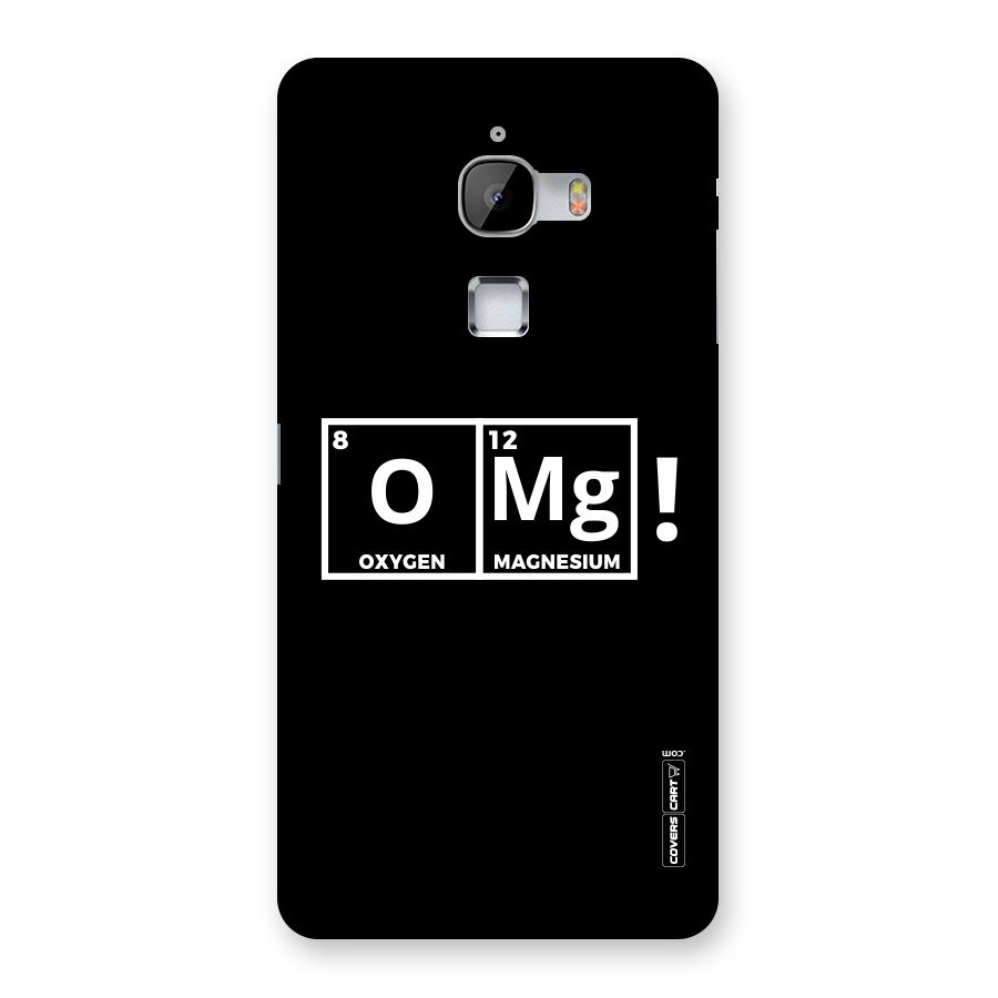 OMG Chemistry Pun Back Case for LeTv Le Max