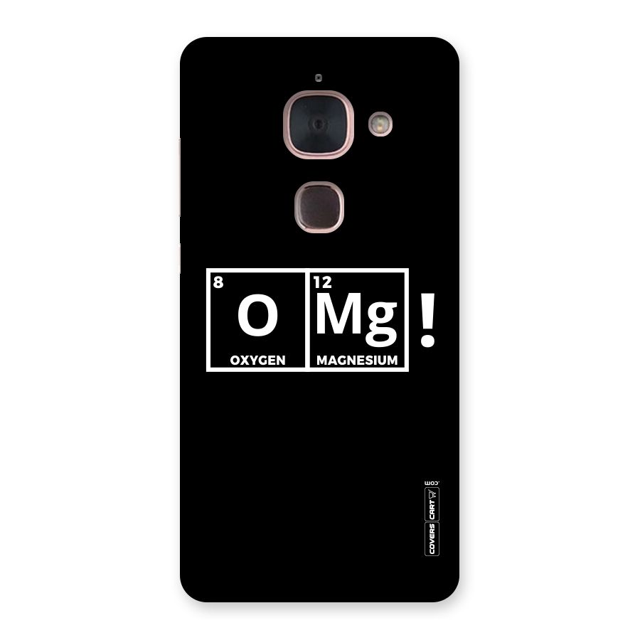 OMG Chemistry Pun Back Case for Le Max 2