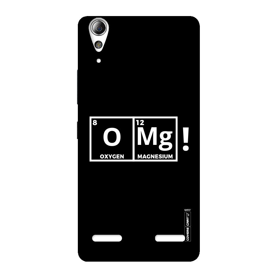 OMG Chemistry Pun Back Case for Lenovo A6000 Plus