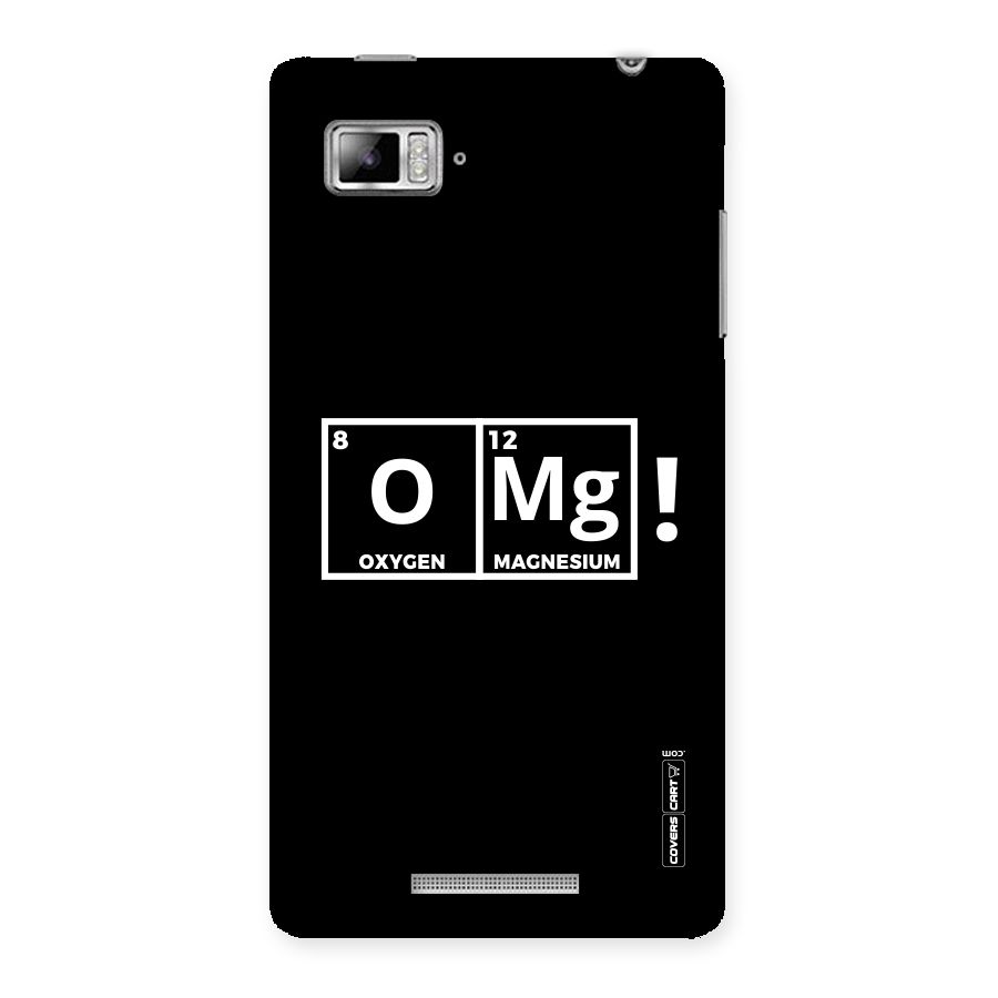 OMG Chemistry Pun Back Case for Lenovo Vibe Z K910