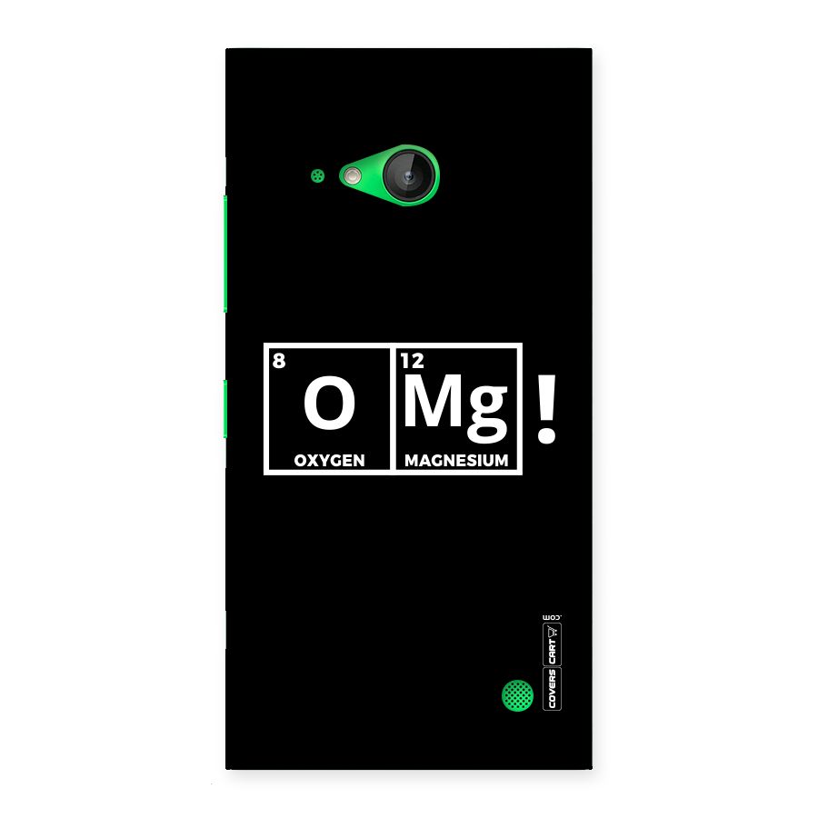 OMG Chemistry Pun Back Case for Lumia 730