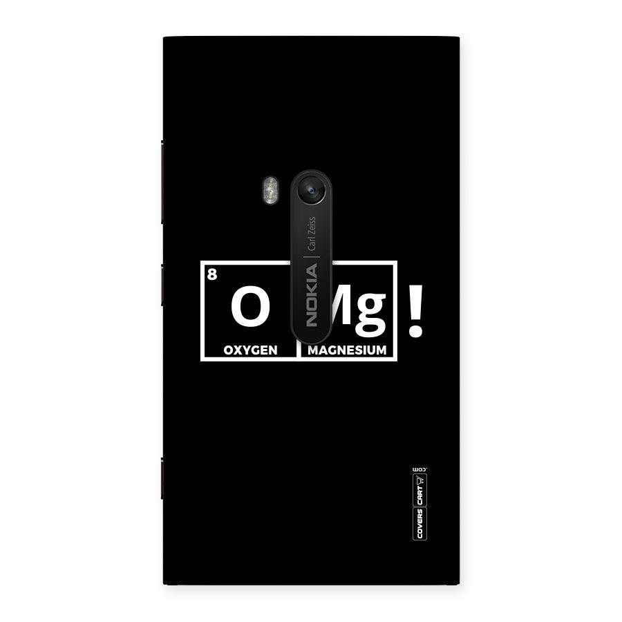 OMG Chemistry Pun Back Case for Lumia 920
