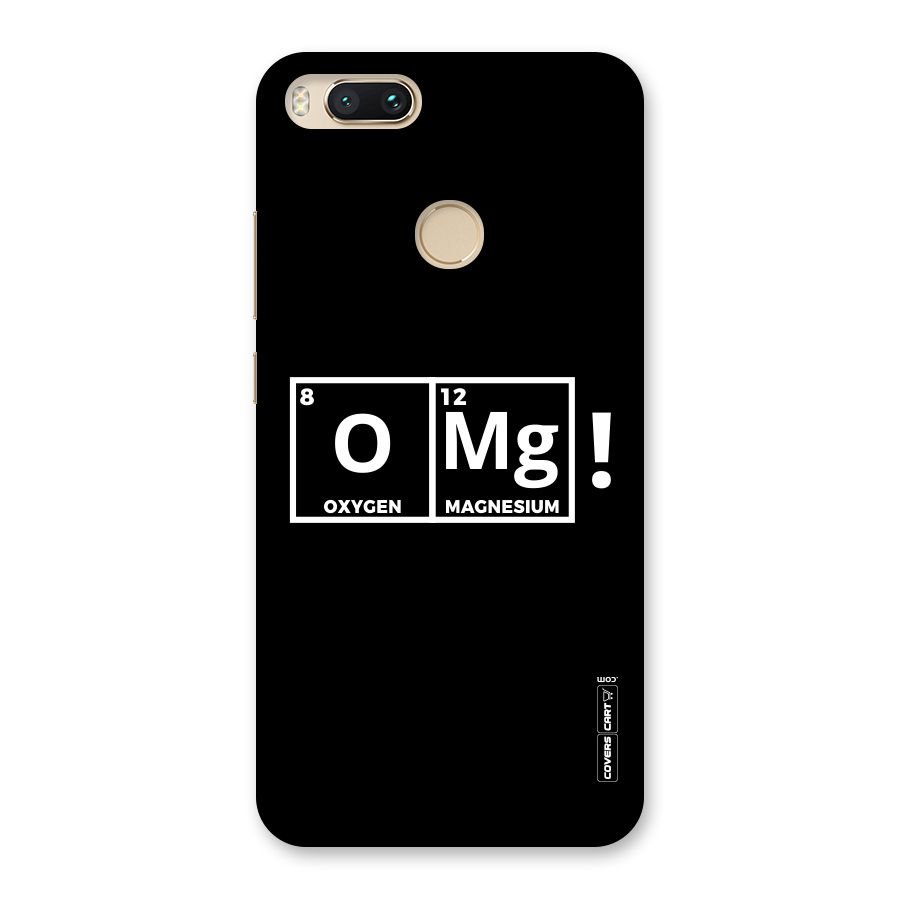 OMG Chemistry Pun Back Case for Mi A1