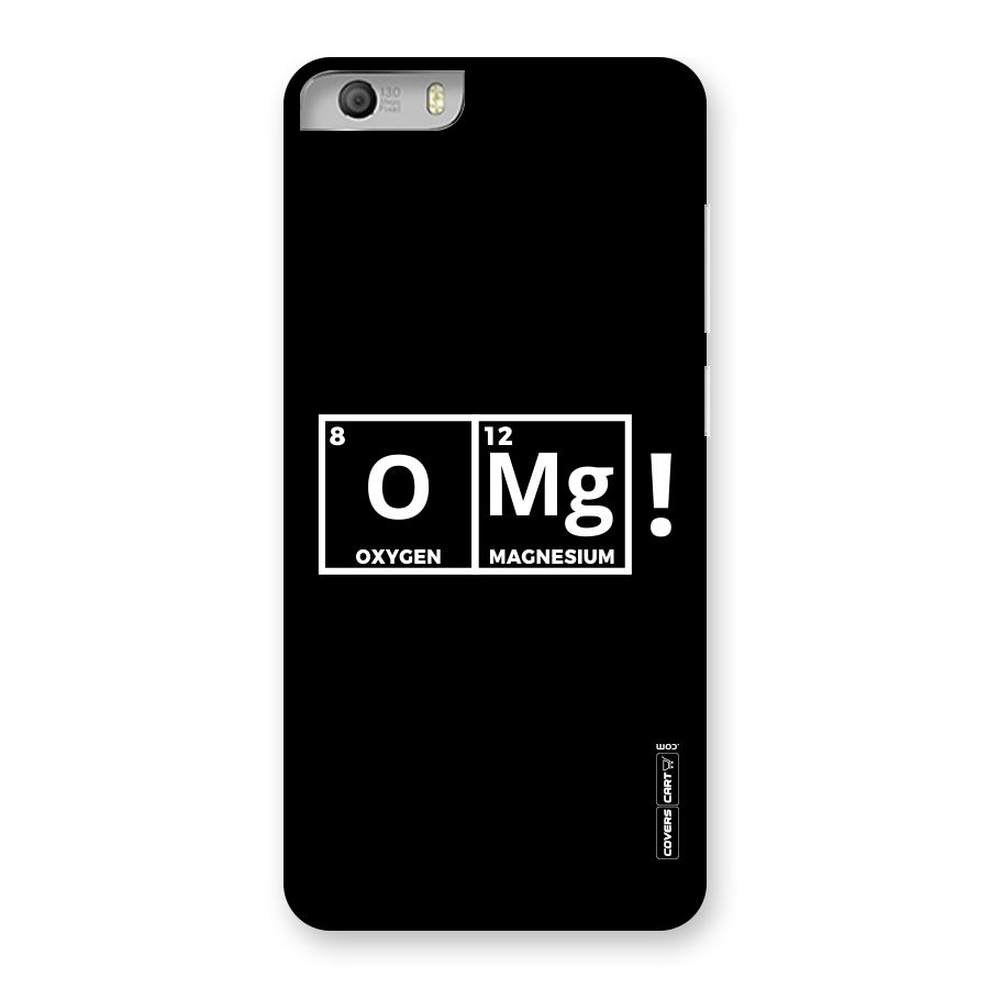 OMG Chemistry Pun Back Case for Micromax Canvas Knight 2