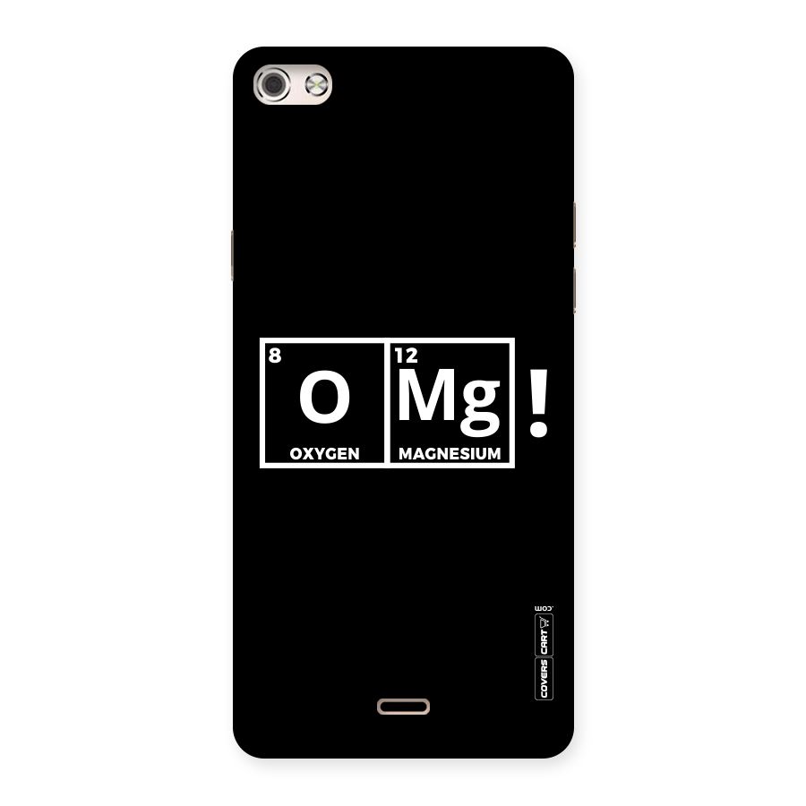 OMG Chemistry Pun Back Case for Micromax Canvas Silver 5