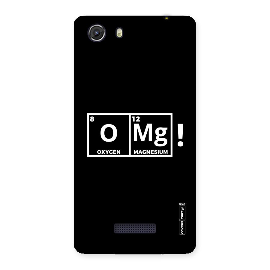 OMG Chemistry Pun Back Case for Micromax Unite 3