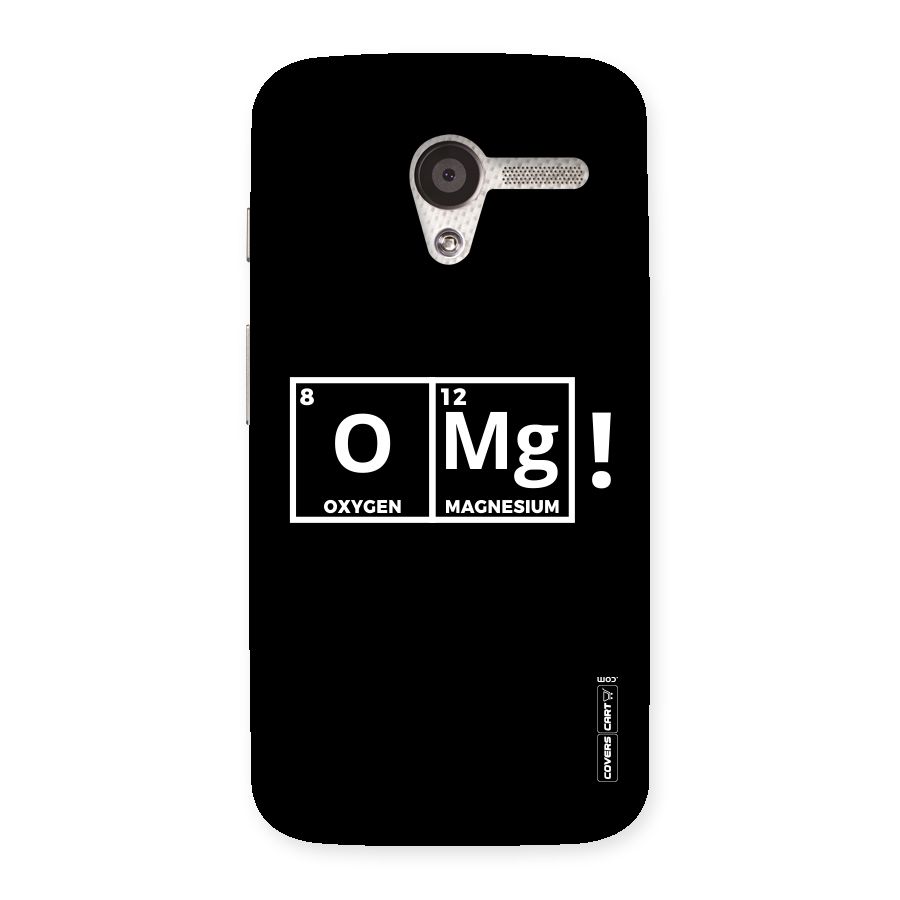 OMG Chemistry Pun Back Case for Moto X