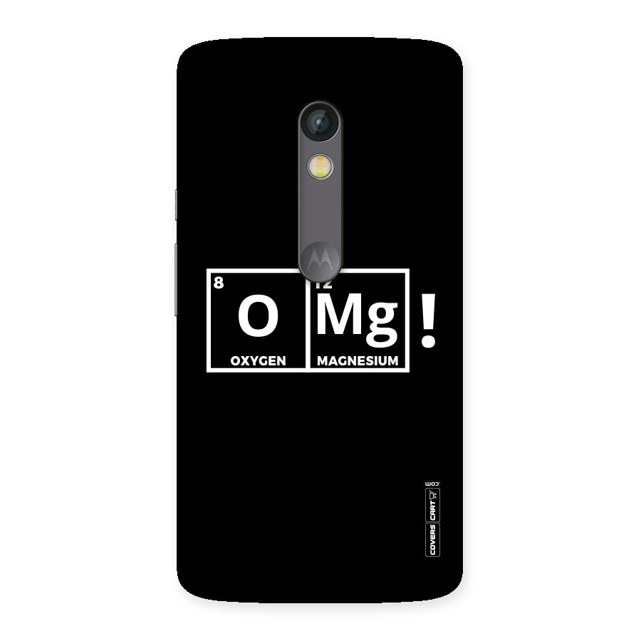 OMG Chemistry Pun Back Case for Moto X Play
