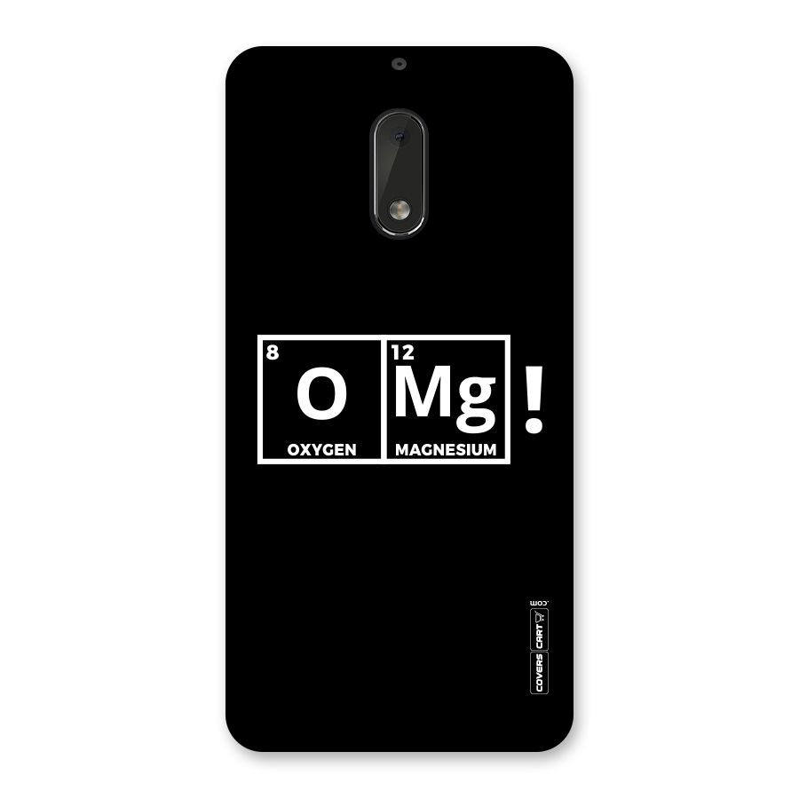 OMG Chemistry Pun Back Case for Nokia 6