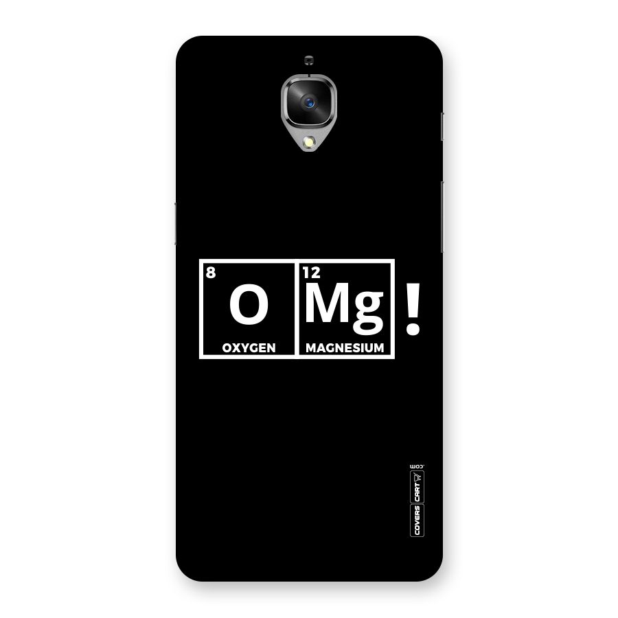 OMG Chemistry Pun Back Case for OnePlus 3T
