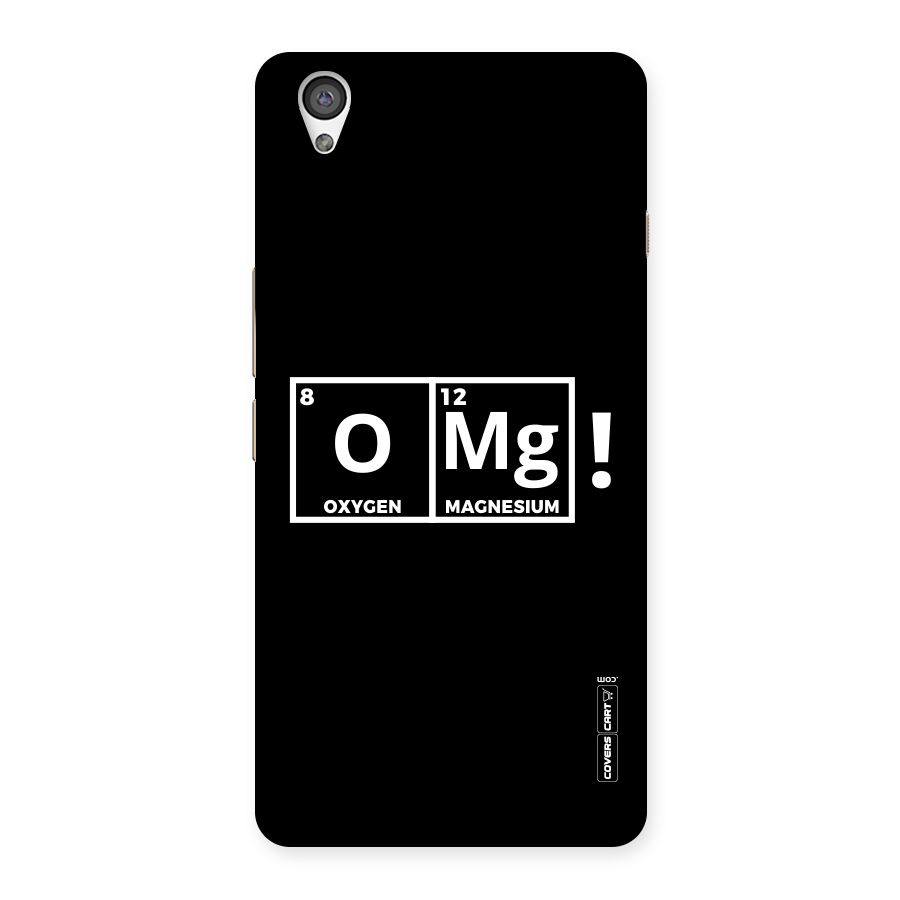 OMG Chemistry Pun Back Case for OnePlus X