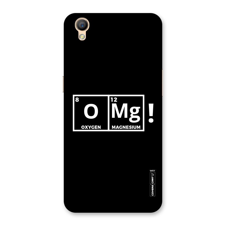 OMG Chemistry Pun Back Case for Oppo A37