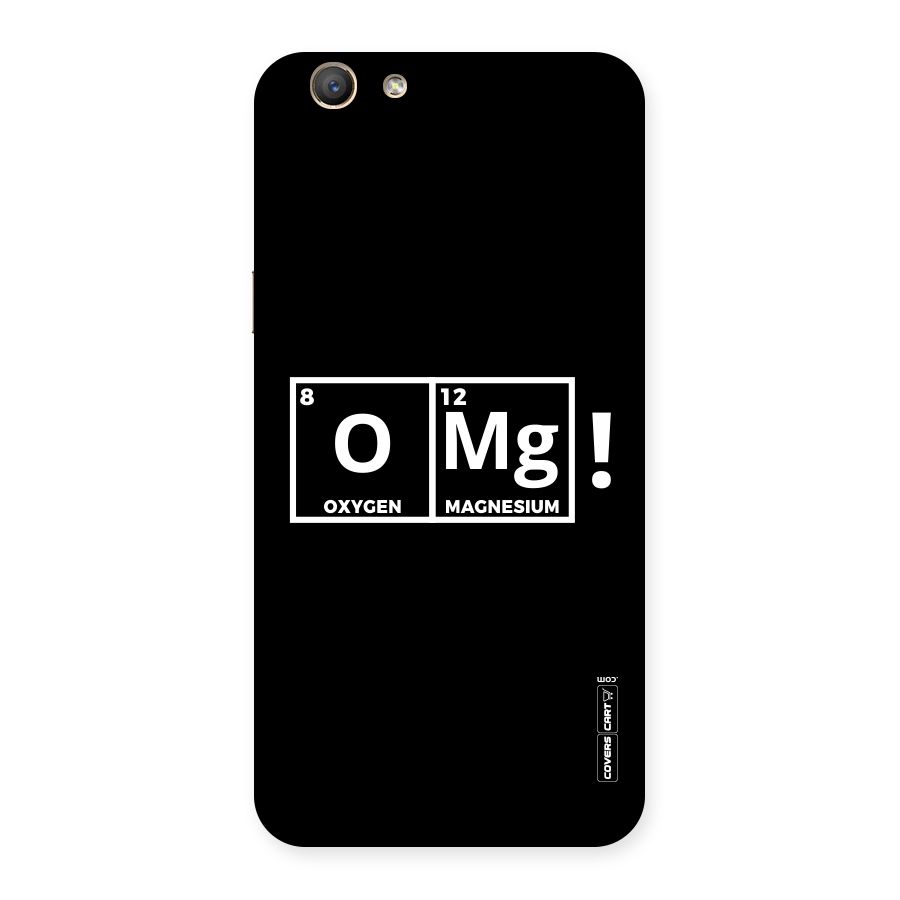 OMG Chemistry Pun Back Case for Oppo F1s