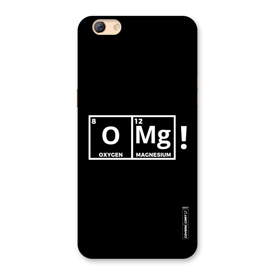 OMG Chemistry Pun Back Case for Oppo F3 Plus