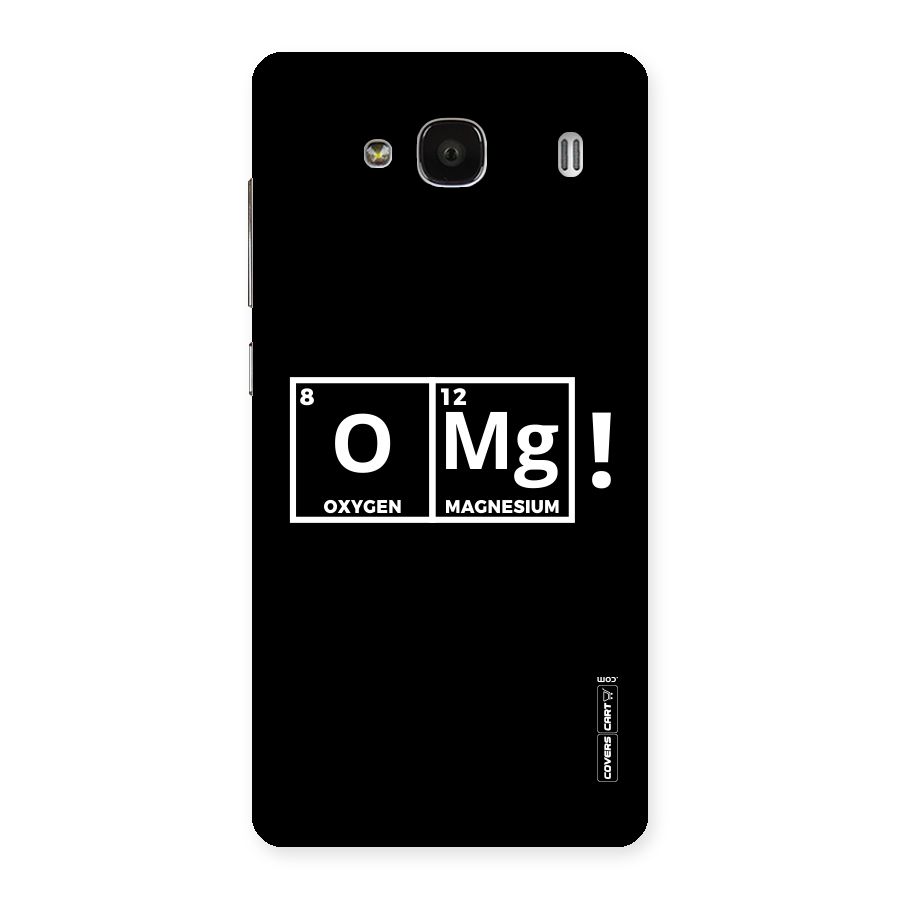 OMG Chemistry Pun Back Case for Redmi 2