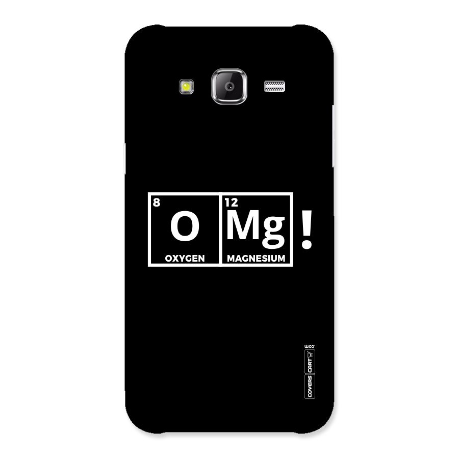 OMG Chemistry Pun Back Case for Samsung Galaxy J5