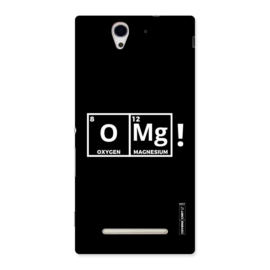 OMG Chemistry Pun Back Case for Sony Xperia C3
