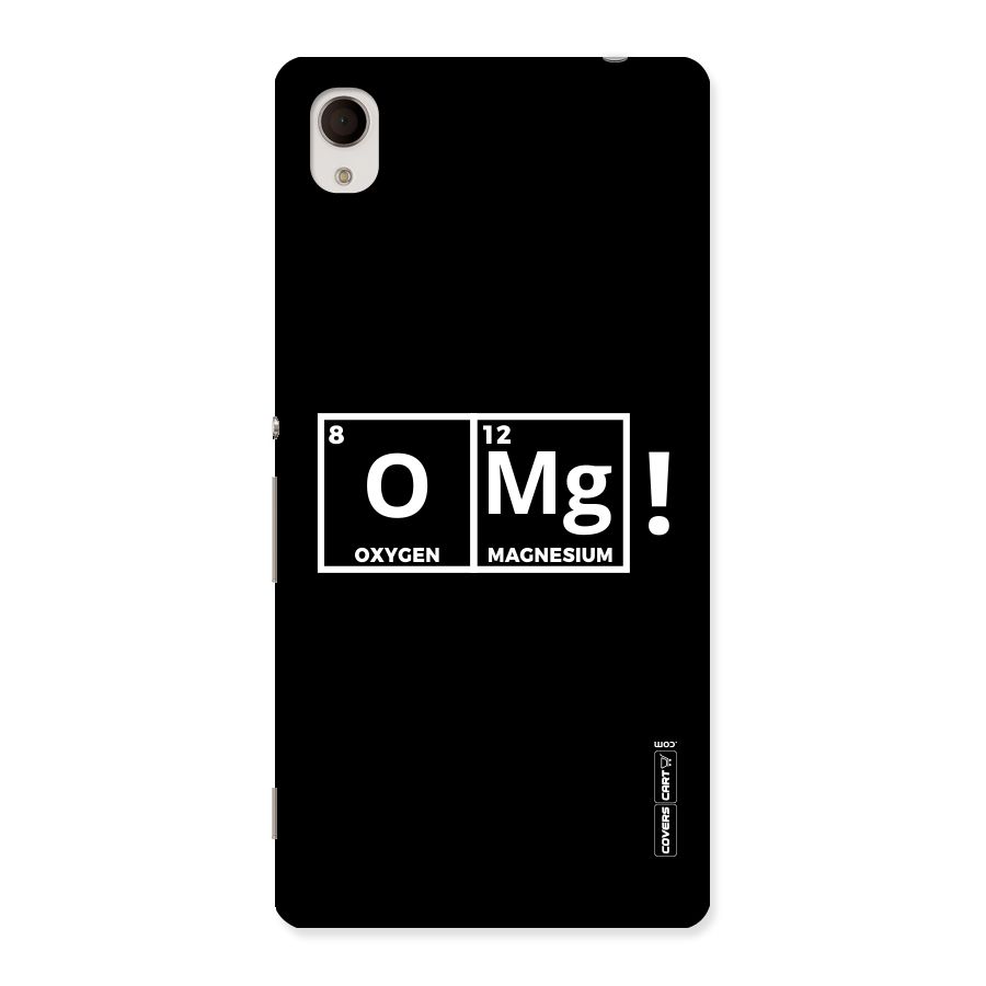OMG Chemistry Pun Back Case for Sony Xperia M4
