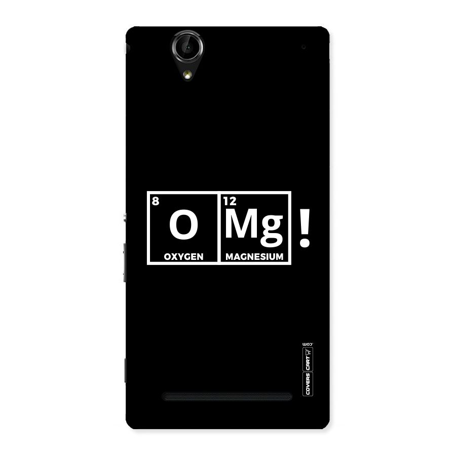 OMG Chemistry Pun Back Case for Sony Xperia T2