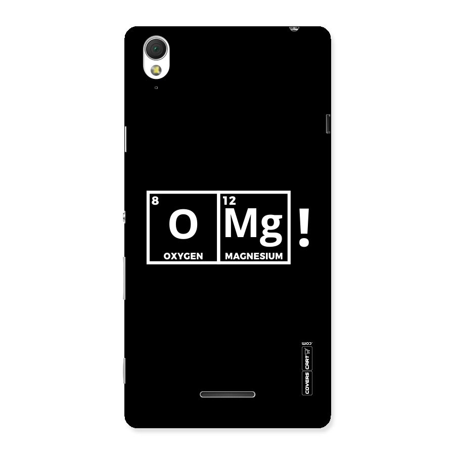 OMG Chemistry Pun Back Case for Sony Xperia T3