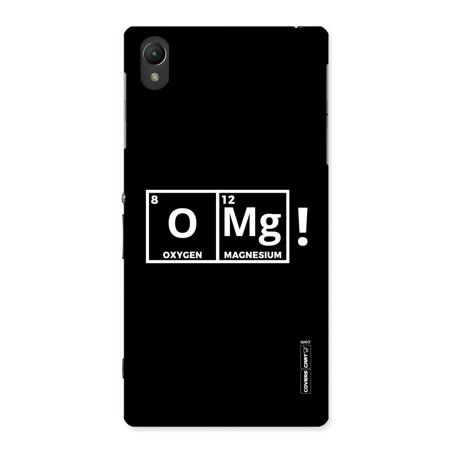 OMG Chemistry Pun Back Case for Sony Xperia Z1