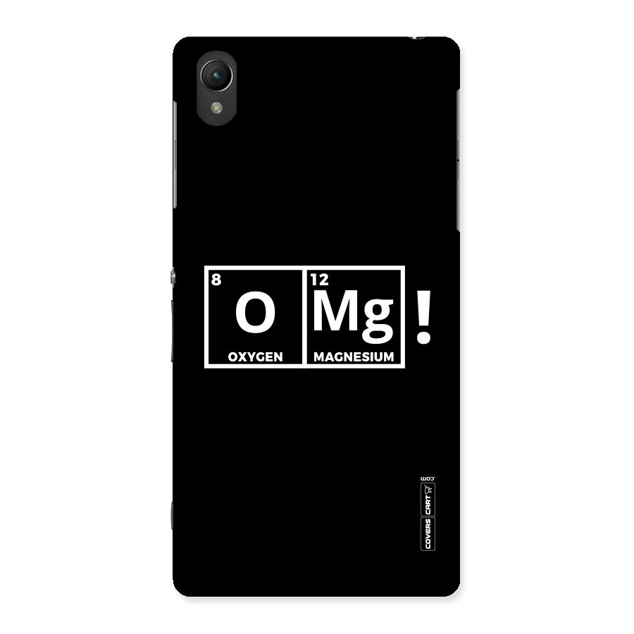 OMG Chemistry Pun Back Case for Sony Xperia Z2