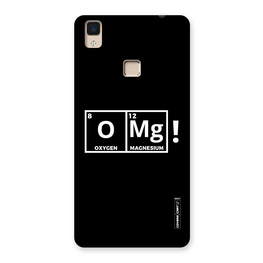 OMG Chemistry Pun Back Case for V3 Max