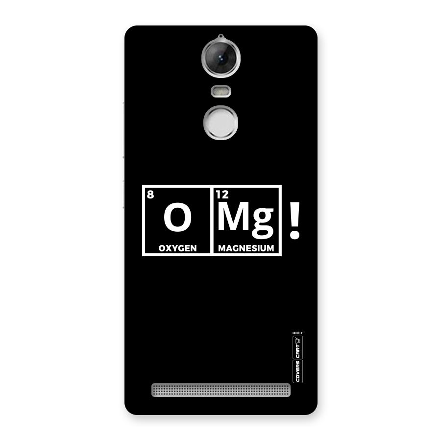OMG Chemistry Pun Back Case for Vibe K5 Note