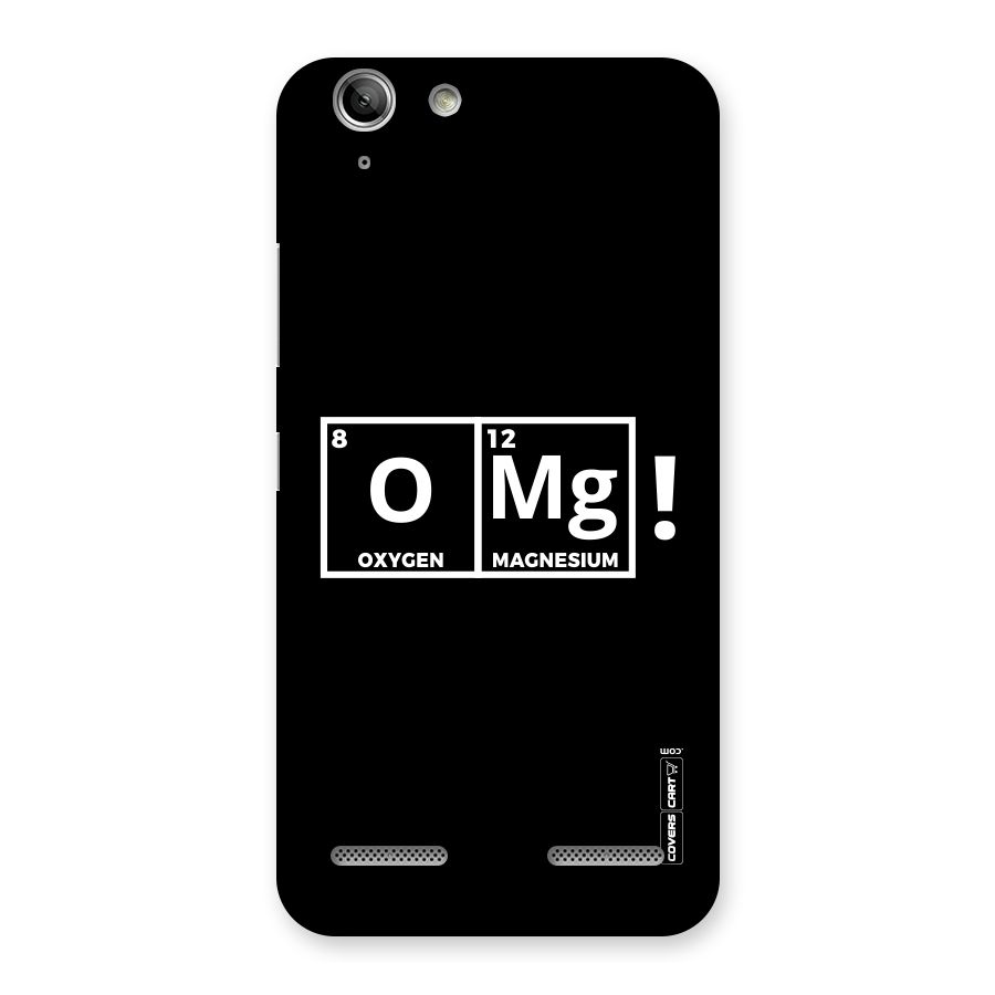 OMG Chemistry Pun Back Case for Vibe K5 Plus