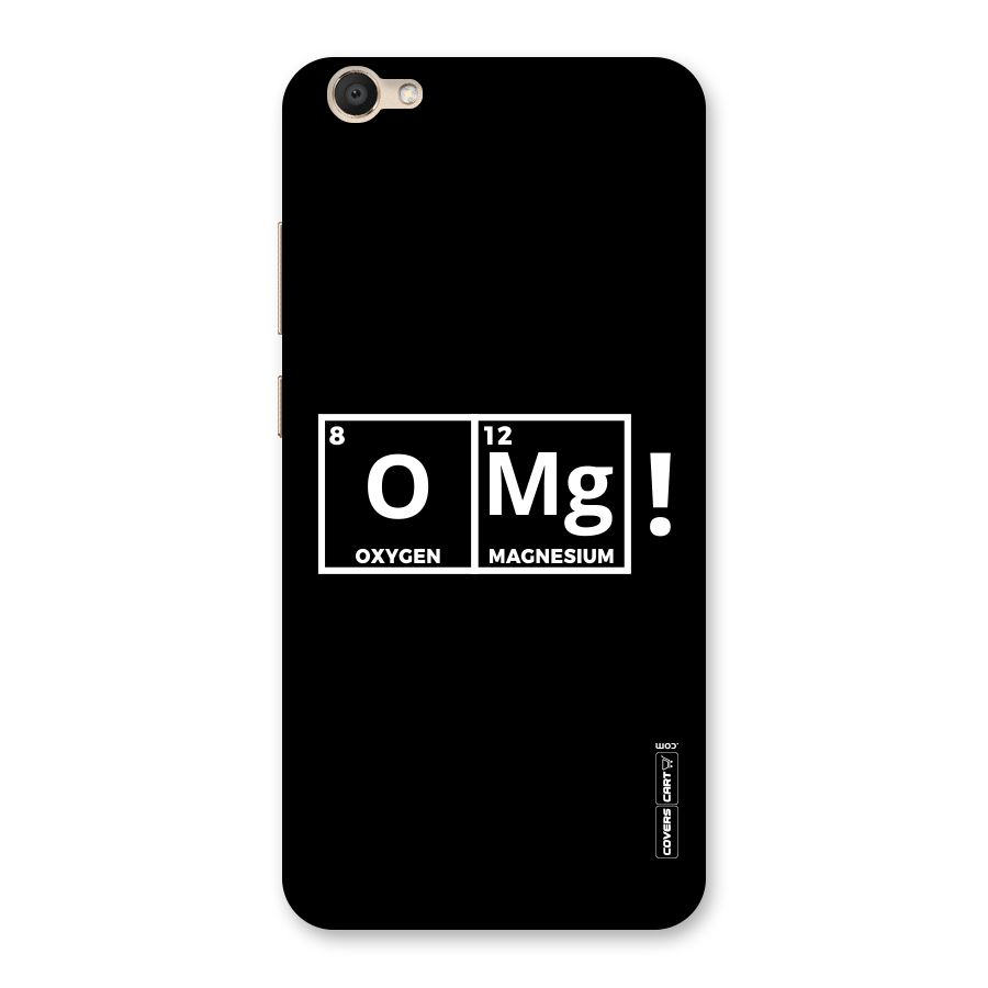 OMG Chemistry Pun Back Case for Vivo V5