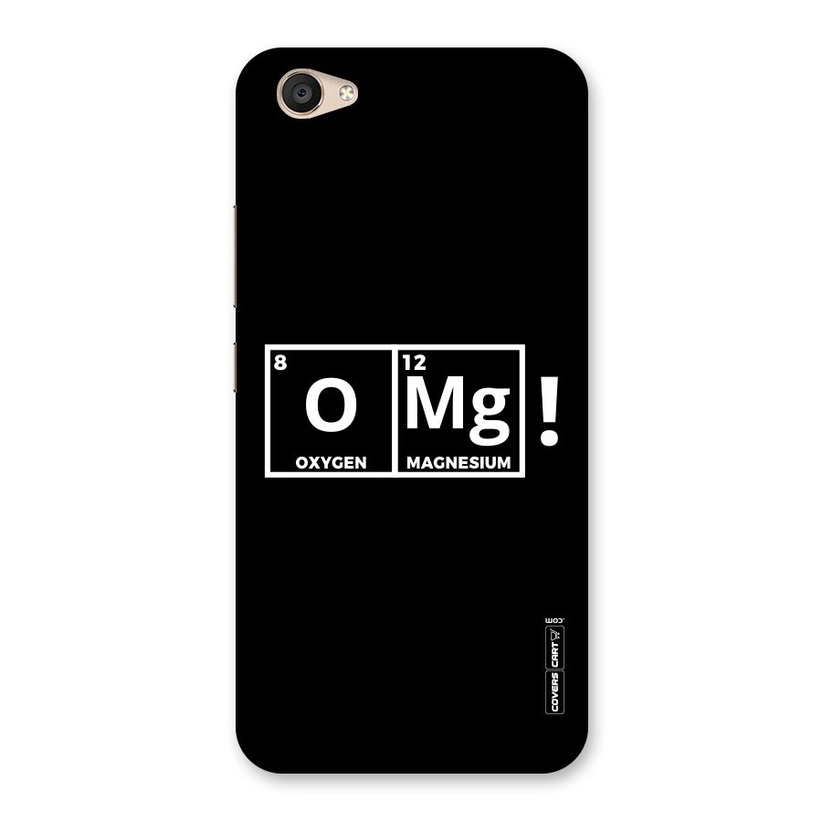 OMG Chemistry Pun Back Case for Vivo V5 Plus