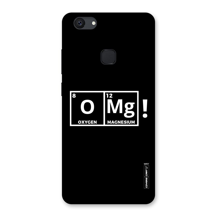 OMG Chemistry Pun Back Case for Vivo V7 Plus