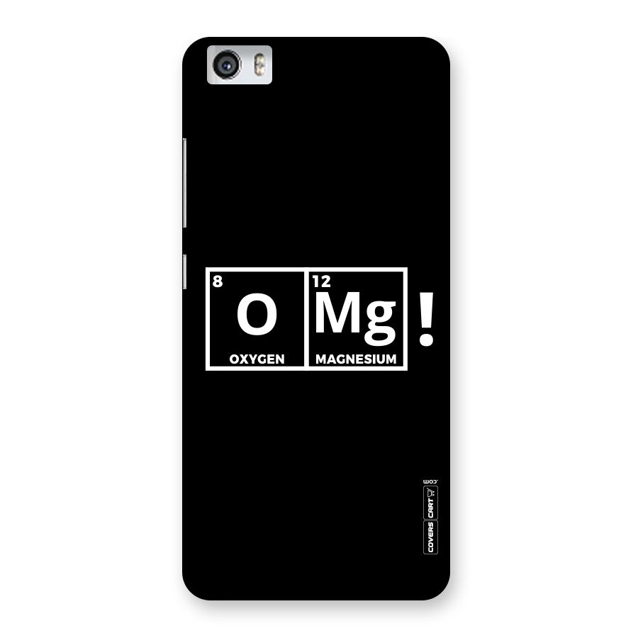 OMG Chemistry Pun Back Case for Xiaomi Redmi Mi5