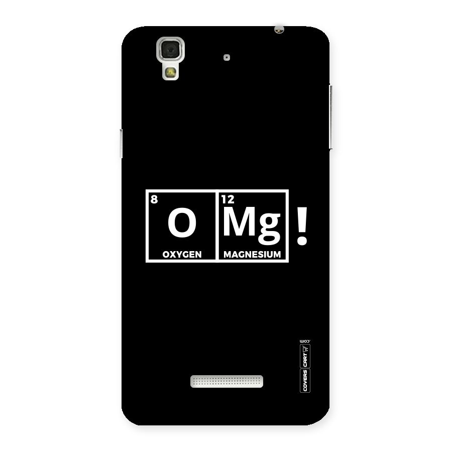 OMG Chemistry Pun Back Case for YU Yureka Plus