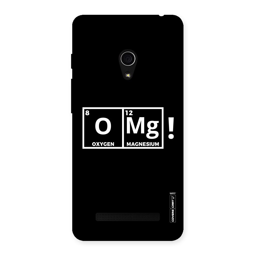 OMG Chemistry Pun Back Case for Zenfone 5