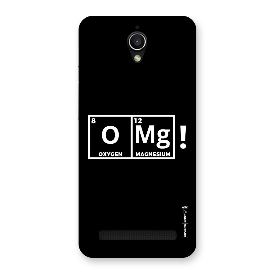 OMG Chemistry Pun Back Case for Zenfone Go