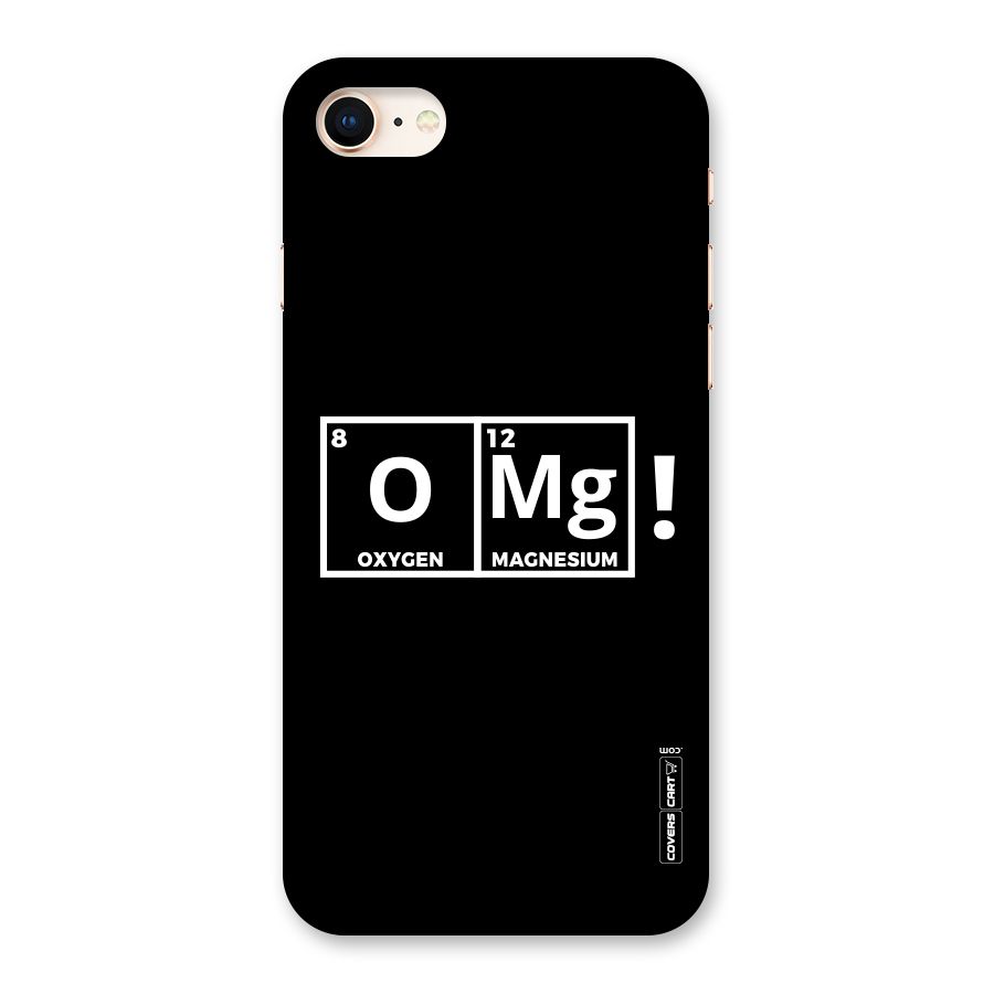 OMG Chemistry Pun Back Case for iPhone 8