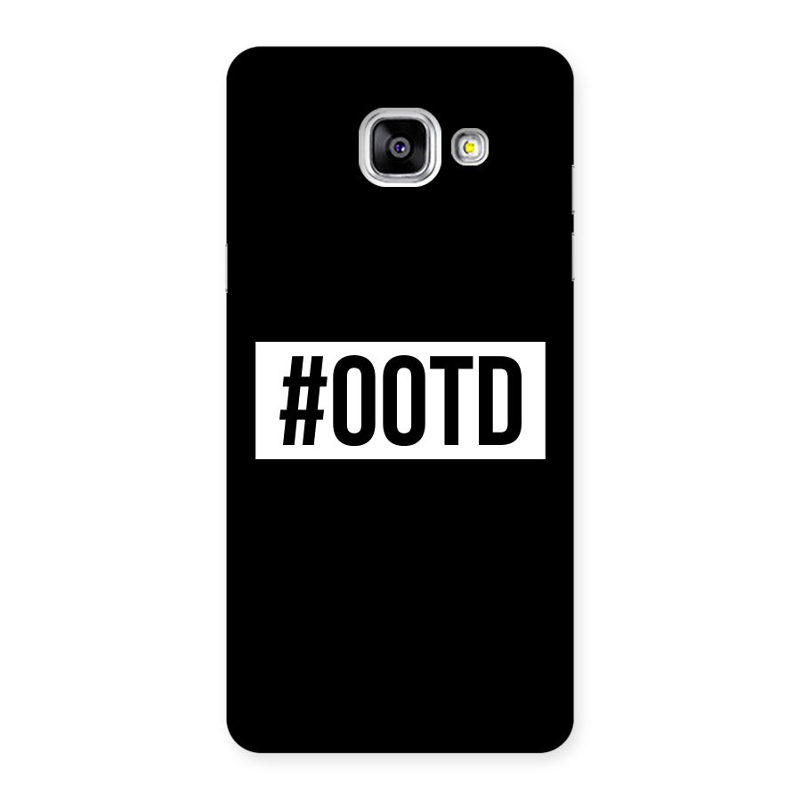 OOTD Back Case for Galaxy A5 2016