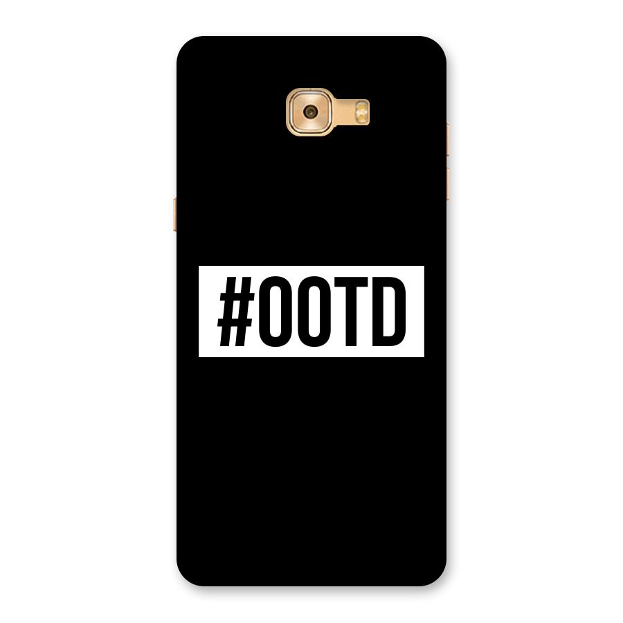 OOTD Back Case for Galaxy C9 Pro