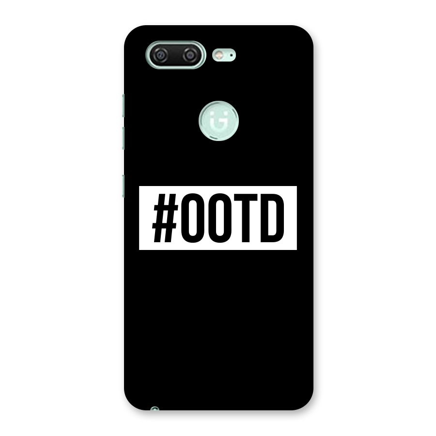 OOTD Back Case for Gionee S10